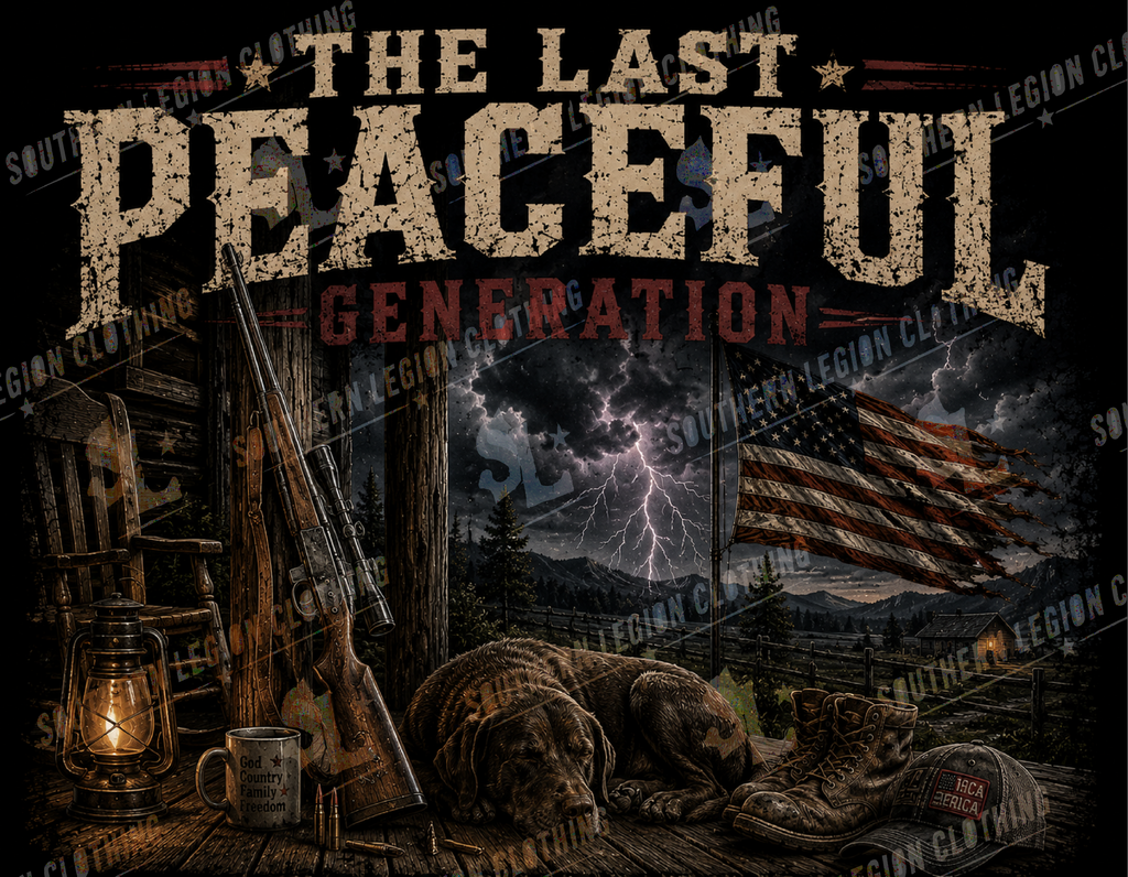 The Last Peaceful Generation | Southern Legion Tee