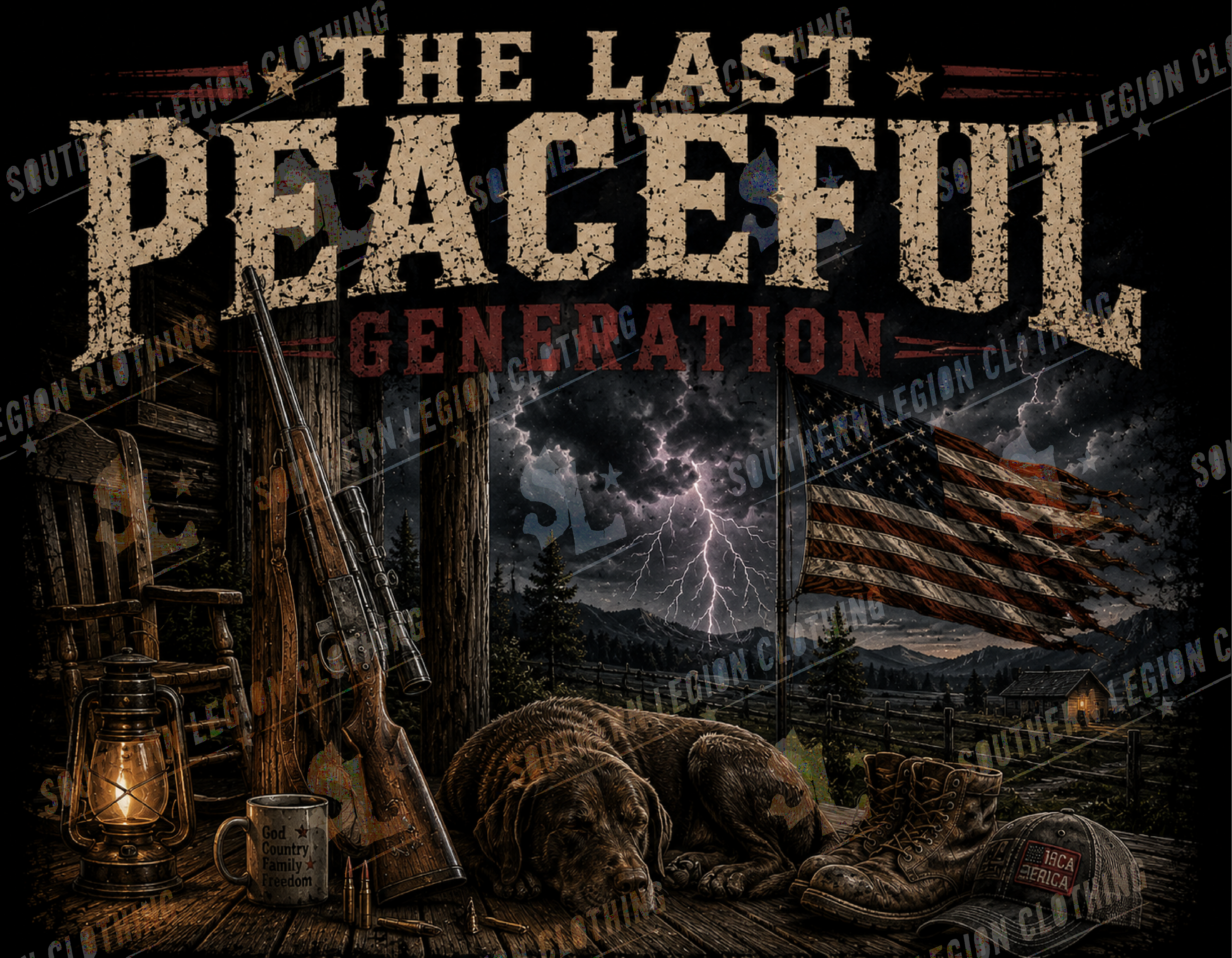 The Last Peaceful Generation | Southern Legion Tee